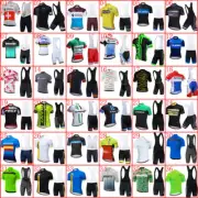 Men Pro Team Cycling Jersey Set 2023 Summer Bike Clothing Outdoor Sports Outfits