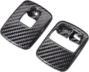 POEXIR Car Window Control Panel Decoration Cover Carbon Fiber Protection Styling Accessories, for Mercedes, for Smart, Fortwo Forfour 453 Car Air Vent Decoration