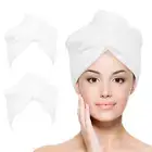 Microfiber Hair Towel Hair Wrap: 2 Pack 10X26 Hair Dryer Towels for Women Absorb
