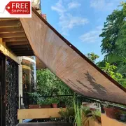 Abrotain Shade Sail Sun Shade Cloth 6'6"X9'9" Rectangle Outdoor Canopy outside S