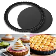 Tart Quiche Pans with Removable Bottom Pie Pizza Cake Molds Non-Stick