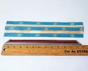 *TRIM12.75* Recognize? GM NOS FRT Fender Adhesive Mldg/Trim? 12 3/4" x1 13/16" (for: Chevrolet)