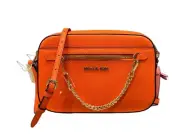 MICHAEL KORS JET SET ITEM EAST WEST CHAIN CROSSBODY SHOULDER BAG POPPY