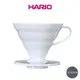 HARIO V60白色01/02樹脂濾杯 VD-01W VD-02W Gusense Select 現貨