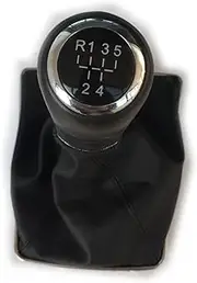 Gear Shift Knob 6/5 Speed Leather Car Shift Gear Knob Lever Gaitor Boot Cover for Opel for Astra for Gtc for Coupe for As A-H/C 05-10 Shift Knob