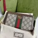 美國百分百【全新正品】GUCCI Ophidia系列 長夾 錢包 皮夾 皮件 男女用 多卡 印花 老花 BP47