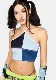 Breaking Through Halter Top
