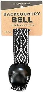 Wilderdog Backcountry Bear Bell for Dog Collars for Wildlife Alert and Avoidance with Reflective Tape and Built-in Magnetic Silencer tab