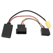Car Bluetooth AUX Cable Adapter for Grande Punto Stereo MINI 6Pin Bluetooth Module Adapter black