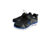 Aerosport Kids Junior Running Shoes Sneakers Runners - Black/Royal Blue