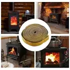 Effective Black Stove Tape 3 Meters for Insulating Fireplaces and Stoves