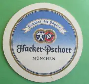 Hacker-Pschorr Brewery in Munich Germany - Beer Coaster / Beer Mat