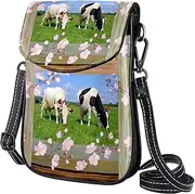 [FVQL] Crossbody Bag for Women, Purse, Messenger Bag, Shoulder Bag, Cow Animal Pattern