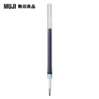 在飛比找momo購物網優惠-【MUJI 無印良品】自由換芯膠墨筆芯/藍0.38mm