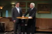 Snl Alec Baldwin Steve Martin during "The Platinum Lounge" skit Old Photo 1