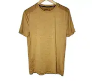 Solaris Active Elite Series Zon Shirt in Gold Heather Size S New With Tags