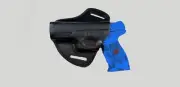 Armadillo Left Hand Black Butterfly Belt Holster for Sig Sauer P938 (G6BL-P938)