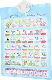 FELTECHELECTR Wall Chart Alphabet for Interactive Alphabet Learning Alphabet Banner Educational Electronic Interactive Alphabet Wall Chart Alphabet Wall Hanging