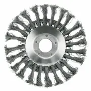 Ozoffer 6' Weed Brush Steel Wire Trimmer Cutter Wheel Garden LawnMower Head Tool Grass