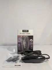 Andis Pivot Pro PMT-1 Black Stainless Steel T-Blade Corded Electric Trimmer