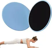 Sliding Discs - Dual Side Sliders | Fitness Foot Balance Slide Pads, Bright Colour Training Gliders, Exercise Belly Trainer for Strength Training, Pilates, Yoga, Squats, Backward Knees
