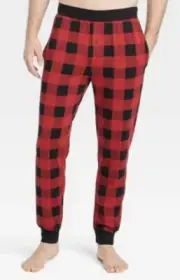 Goodfellow & Co Plaid Modal Knit Jogger Comfort Stretch Pajama Pants M NWT $20