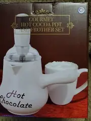 Gormet Hot Chocolate And Frother Set