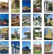 [xtvinvm] Adelaide Australia Travel Postcards from Around the World Vintage Postcard Pack for Mailing Business Christmas Holiday Birthday Postcards with Mailing Side Set of 20