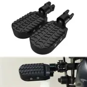 1 Set Of Non-slip Pegs Front Plates Placing Foot Fit For 1994-2024 Suzuki DR650