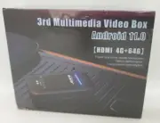 NEW MMB 3rd Multimedia Video Box Android 11.0 HDMI 46 + 64GB