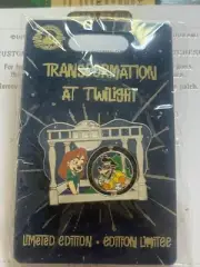 Disney Pin 2022 Transformation At Twilight: Max Goof & Roxanne Spinner LE New