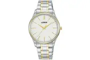 Lorus RG218WX9 Silver Dial Gold Stainless Steel Womens Watch