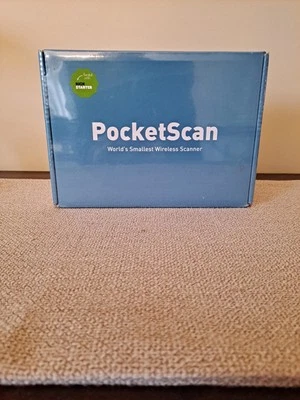 Dacuda PocketScan Black PSB4-D01 Handheld Portable Pocket Scanner