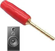 Banana Plugs | 2MM Speaker Plugs - Quick Connect Welding-Banana Audio Plug for Video Receiver, Home Theater, Amplifiers