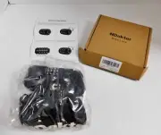 Ndakter Bike Chain Lock, Bicycle Lock with 4-Digit Resettable Combination & Key