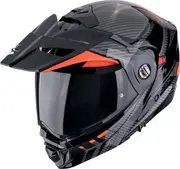 Scorpion ADX-2 Lewis, flip up helmet , color: Black/Grey/Red , size: L