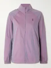 [ON] ON - Court Iridescent Recycled-shell Jacket - Purple - large large Purple
