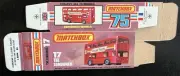 Matchbox Superfast #17 The Londoner ‘77-‘82 Type L Repro Box