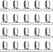 20-Piece Men's Suspender Clips Sheet Straps Holder Fasteners
