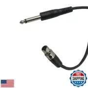 Seadream 1/4 inch Male to 3 Pin Mini XLR Female Electric Guitar bass Instrume
