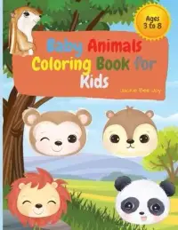 在飛比找博客來優惠-Baby Animals Coloring Book for