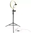 10IN USB POWERED LOW VOLTAGE RING LIGHT WITH BLUETOOTH CONNECTIVITY TO PHONE