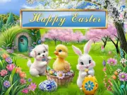 Easter Jigsaw Puzzle, children's puzzle, 250 Pieces, Easter puzzle for kids