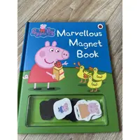 在飛比找蝦皮購物優惠-磁鐵書 佩佩豬Peppa Pig Marvelous Mag