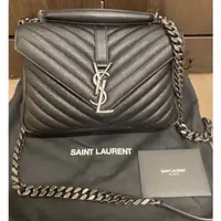 在飛比找蝦皮購物優惠-極新二手YSL聖羅蘭SAINT LAURENT Colleg