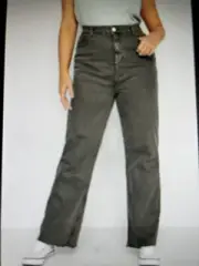 Cotton On “The Flashback” Gray Denim Jeans. Size 10. NWTGS.