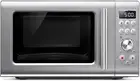 Breville BMO650SIL1BUC1 the Compact Wave Soft Close Countertop Microwave, bw2