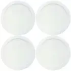 Pyrex 7200-PC 2-cup Sage Green Replacement Food Storage Lid Covers (4-Pack)