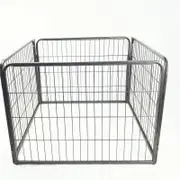 YES4PETS 4 Panels 60 cm Heavy Duty Pet Dog Puppy Cat Rabbit Exercise Playpen Fence Extension