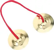 SUPVOX Versatile Mini Cymbals Hand Cymbals for Boys and Girls Music Toys Toddler Educational Boys and Girls Toy Child Safe